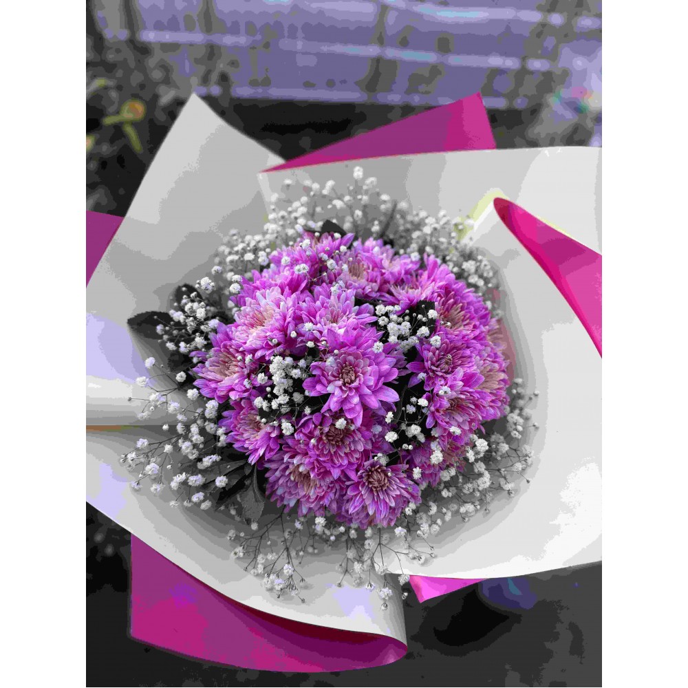 Pembe Papatya Buketi