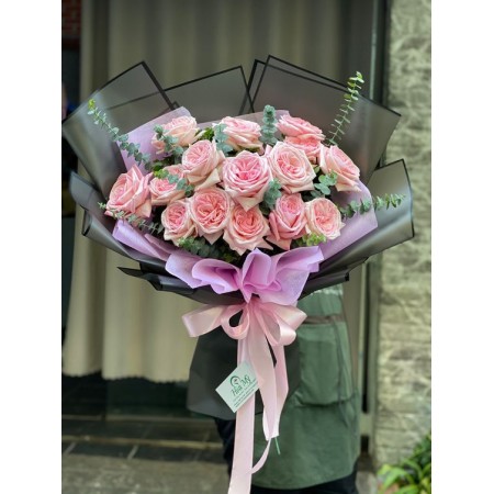 20 Adet Pembe Gül