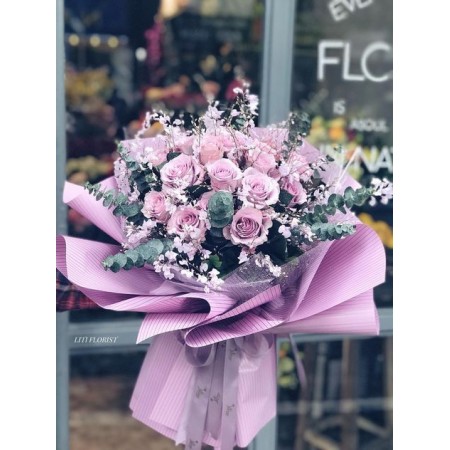 50 Adet Pembe Gül
